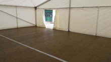 Párty stan 10x20m s podlahou