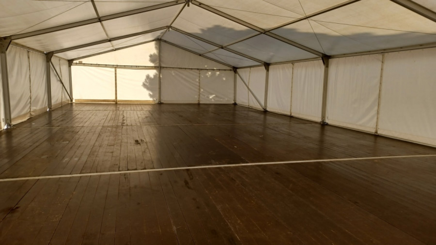 Párty stan 10x15m s podlahou