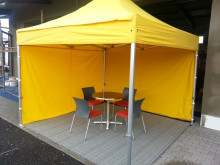 Nůžkový party stan 3x3 m 1